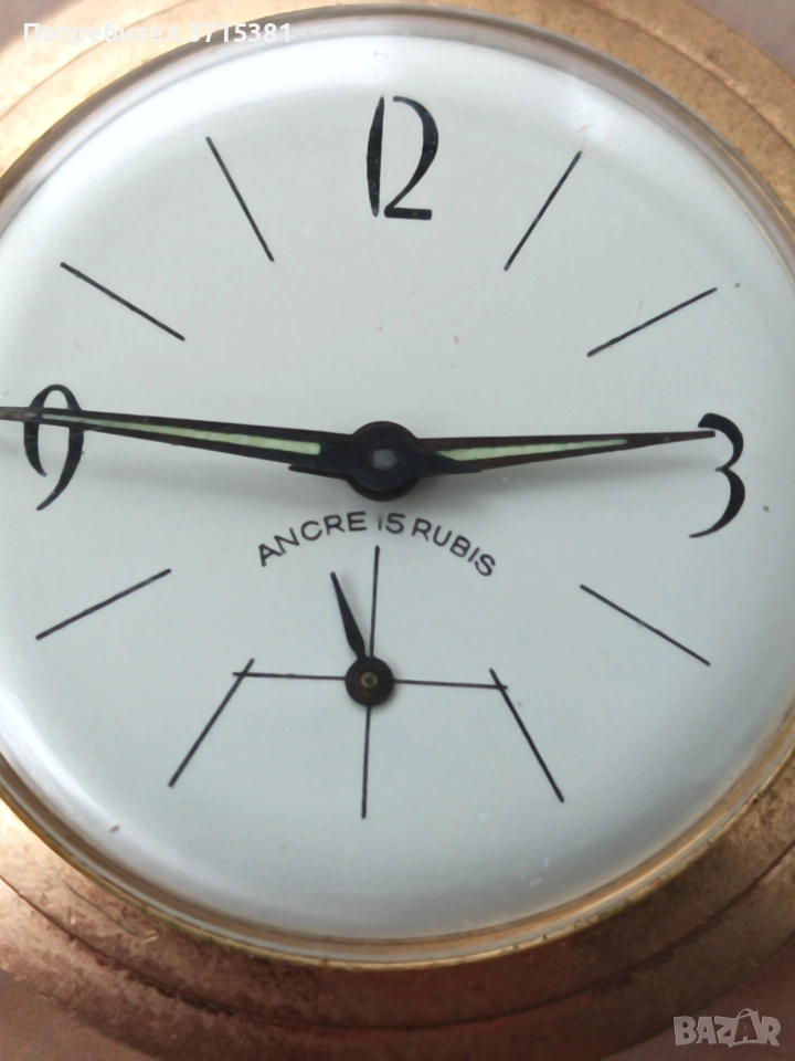 Позлатен часовник Ankre 15 rubis, снимка 1