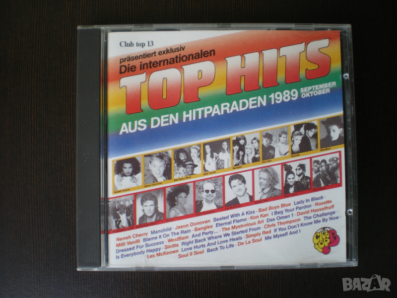 Club Top 13 - Die Internationalen Top Hits - September/Oktober '89, снимка 1