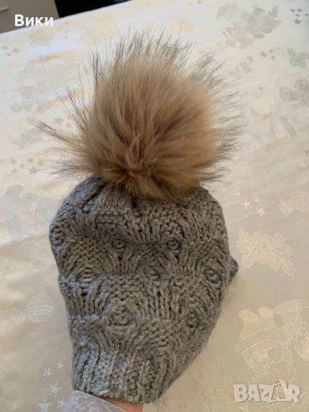 Шапка с пух seeberger оригинална, снимка 1