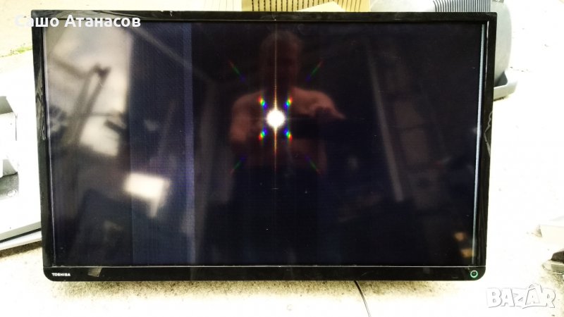 TOSHIBA 32E2533D със счупена матрица ,FSP064-3FS01 ,SR050D VTV-L50005 REV:1C ,U320DH01 DA102, снимка 1