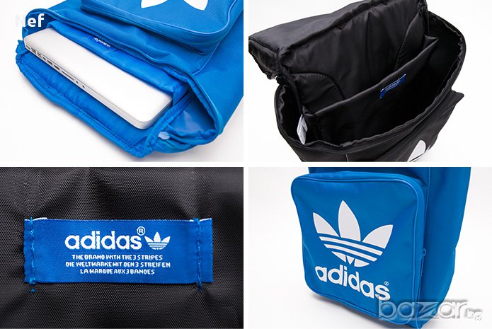 Нова раница Адидас/ Adidas Originals Classic in Blue в Раници в гр ...