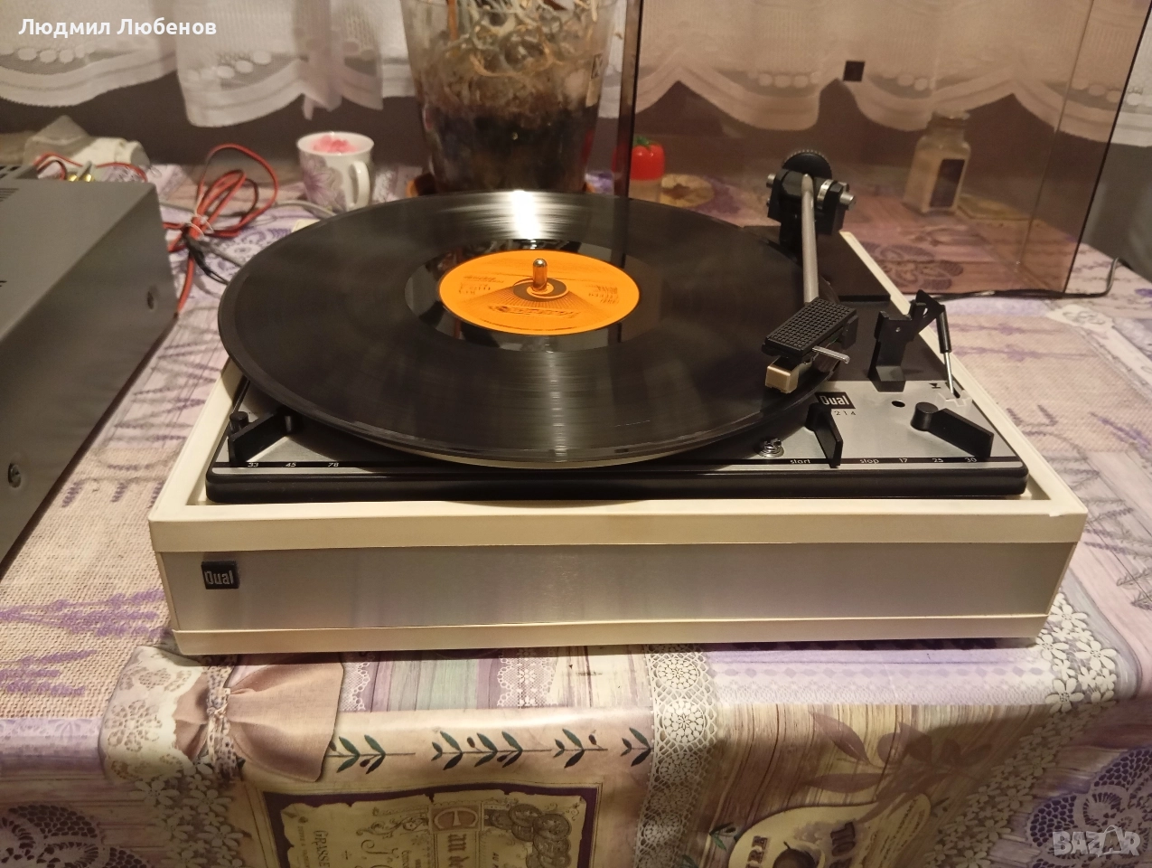 Грамофон Dual 1214, снимка 1