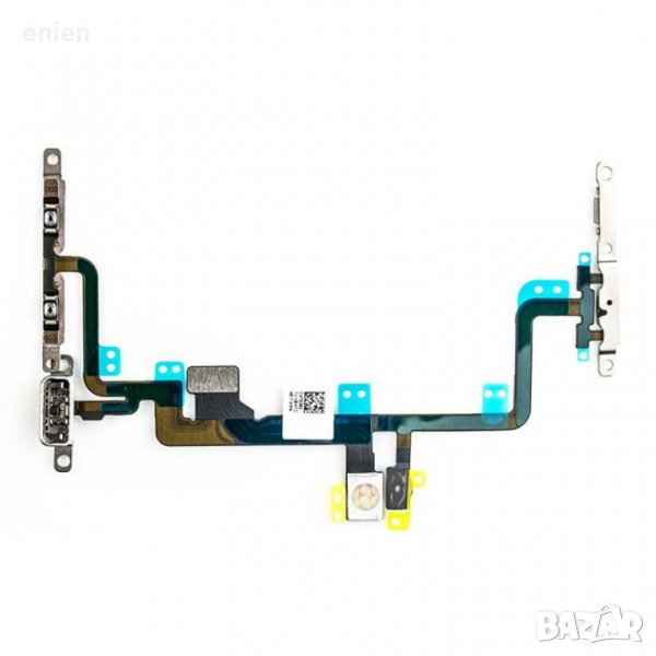 Оригинален лентов кабел бутон включване за iPhone 7 Plus / Звук / Светкавица, снимка 1