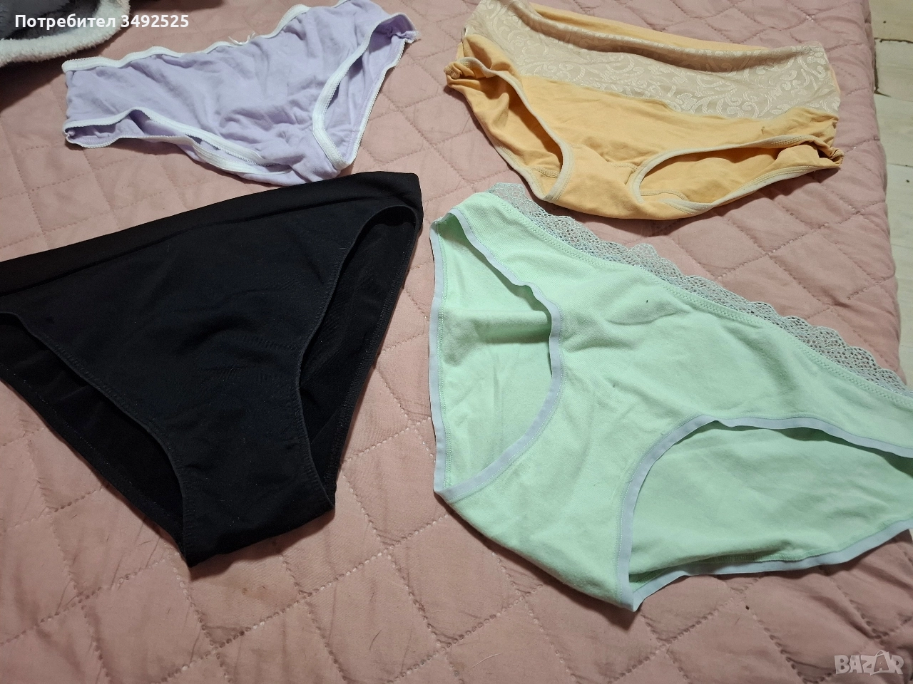 Дамски бикини и боксерки м размер , снимка 1