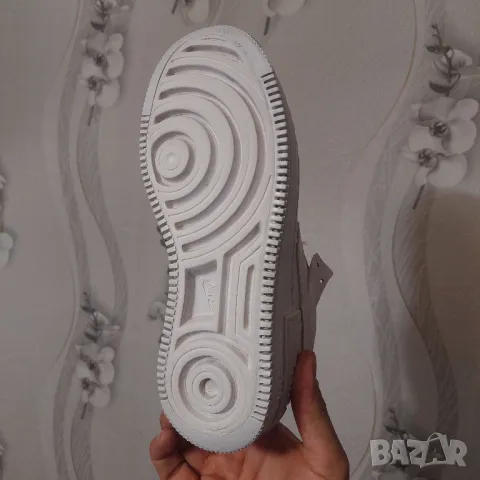 NIKE AIR FORCE 1 Shadow Triple White оригинални маратонки номер 38 , снимка 5 - Маратонки - 47454110