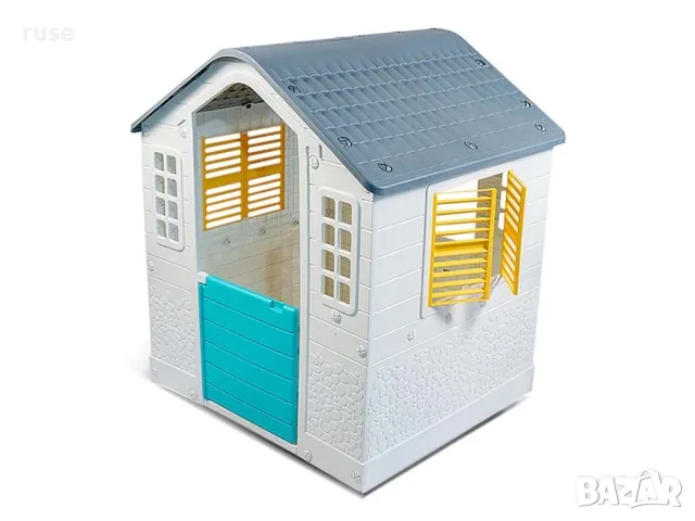 НОВА! Dolu детска къща за игра Playhouse 3311 с врата и кутия за писма 24м+