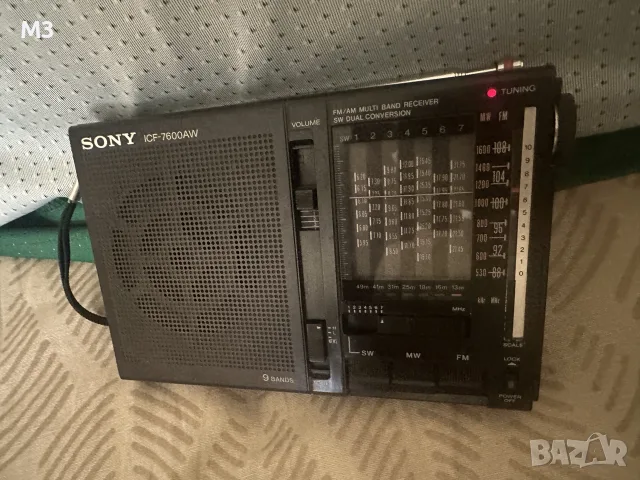 SONY ICF 7600 AW Радио, Транзистор, снимка 9 - Радиокасетофони, транзистори - 56345291