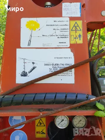 Продава се въжена линия за дърводобив VALENTINI V400, снимка 4 - Селскостопанска техника - 50254555