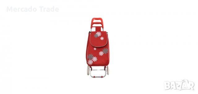 Пазарска количка 13-41, Текстил, Различни цветове, снимка 3 - Чанти - 30264568