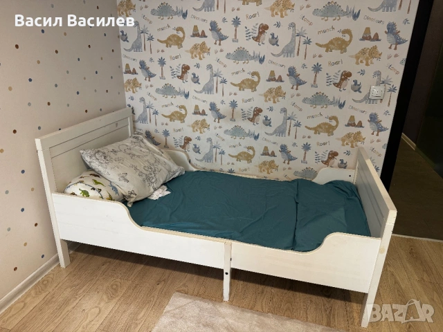 Sundvik разтегателно легло с матрак, снимка 2 - Спални и легла - 54078878
