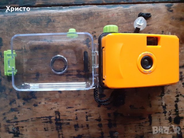 фотоапарат за снимки под вода с лента, 35 мм, уникат, underwater camera, снимка 4 - Фотоапарати - 31943964