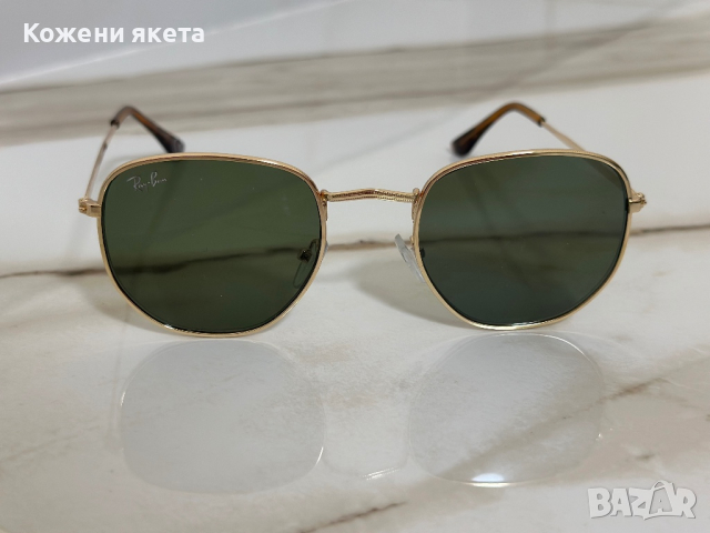 Шестоъгълни hexagonal Слънчеви очила Ray Ban, снимка 4 - Слънчеви и диоптрични очила - 44734789