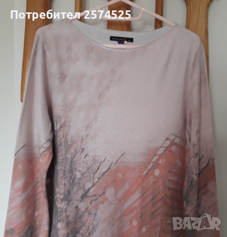 Италианска блуза - туника, снимка 3 - Блузи с дълъг ръкав и пуловери - 44794363