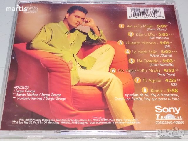 Víctor Manuelle CD , снимка 3 - CD дискове - 44476925