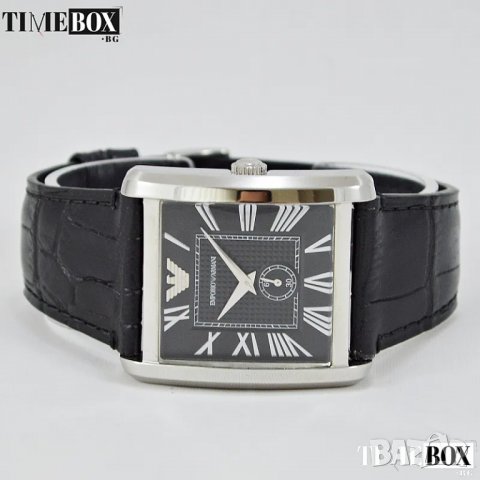 Emporio Armani AR1640 Marco Classic Leather. Нов мъжки часовник, снимка 3 - Мъжки - 38749355