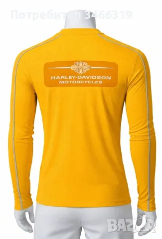 Оригинални мъжки блузу "Harley-Davidson", снимка 4 - Тениски - 56536294