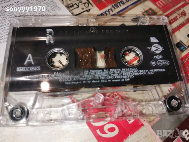 DJ ALIGATOR PROJECT-ORIGINAL TAPE 2712252006, снимка 11 - Аудио касети - 52915083