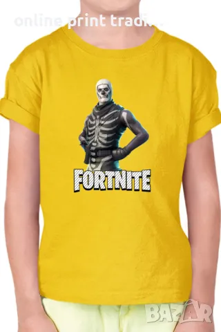 Детска тениска Фортнайт Fortnite Skull Trooper 02, снимка 10 - Детски тениски и потници - 48524404