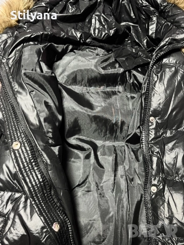 Дълго дамско зимно яке, снимка 3 - Якета - 52434989