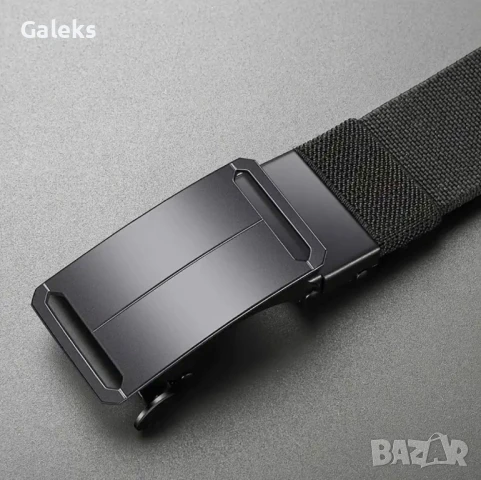 Летен тактически плетен колан с автоматична катарама•Спортно/Ежедневен, снимка 3 - Колани - 50733886