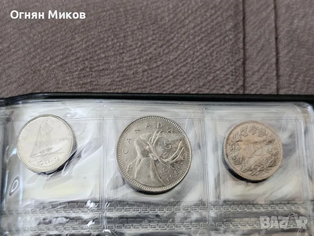 Албум и монети от различни държави, снимка 7 - Колекции - 55969988