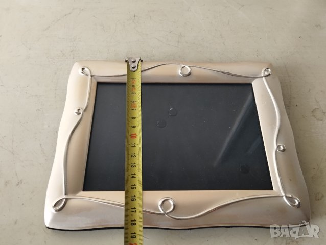 посребрена рамка за снимка в стил арт деко, снимка 4 - Други ценни предмети - 42199079