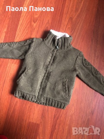 Зимна дебела жилетка, снимка 1 - Детски пуловери и жилетки - 31053508