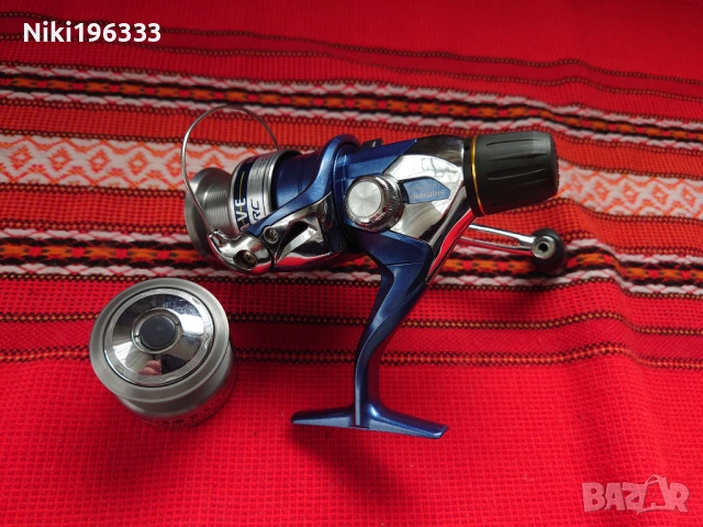 Риболовен комплект: Италианска въдица Lineaeffe Carbon и макара Shimano, снимка 3 - Екипировка - 54107931