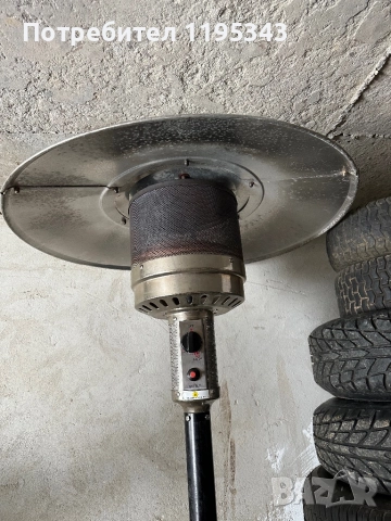 Газова печка гъба