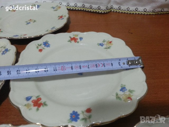 Стар немски порцелан Бавария чинийки, снимка 5 - Антикварни и старинни предмети - 42868089