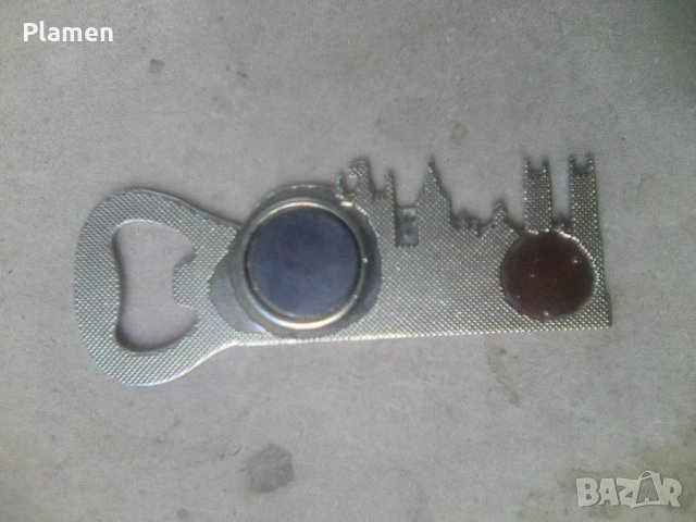 Стара отварачка Лондон сувенир с магнит, снимка 2 - Антикварни и старинни предмети - 36720105