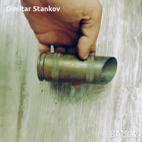 Ваза от стара военна  гюлза , снимка 11 - Антикварни и старинни предмети - 56434677