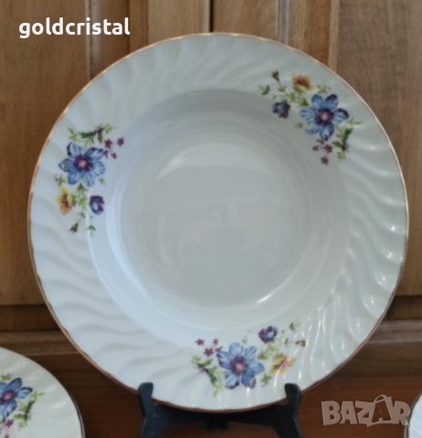 Стар български порцелан чинии супник сосиера , снимка 7 - Антикварни и старинни предмети - 35848942