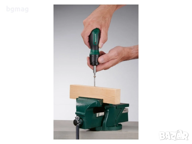 Parkside тресчотъчна отвертка PSRB 31 A1 и битове,31 части, снимка 3 - Отвертки - 52339966