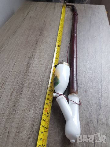 Стара голяма порцеланова лула, снимка 13 - Лули - 38944872