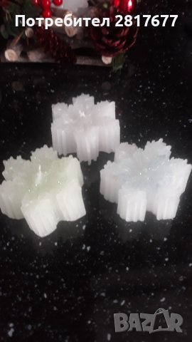 Коледни Снежинки(свещички), снимка 7 - Декорация за дома - 38778612