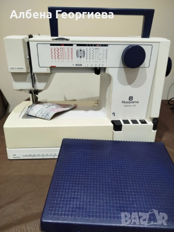 Шевна машина HUSGVARNA OPTIMA 150 - SWEDEN, снимка 10 - Шевни машини - 52582757