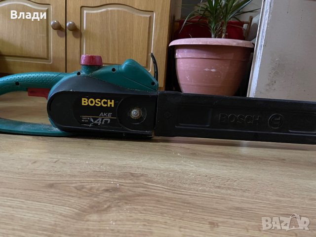 Електрически верижен трион Bosch Ake 40, снимка 12 - Градинска техника - 37515832
