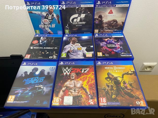 PS4 Pro/два джойстика/стойка/PS VR/два контролера/камера/9 игри, снимка 16 - PlayStation конзоли - 44325331