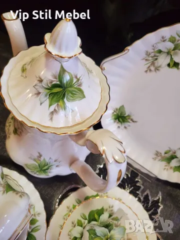 Сервиз за кафе Royal Albert Trillium , снимка 6 - Сервизи - 47594809