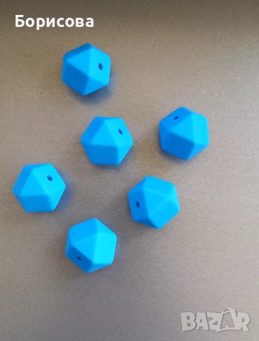 Силиконовото мънисто многоъгълник за бебешка залъгалка, снимка 16 - Други - 34632473