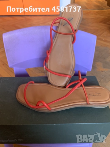 Сандали Cos естествена кожа, 39 размер, нови, снимка 6 - Сандали - 51613860