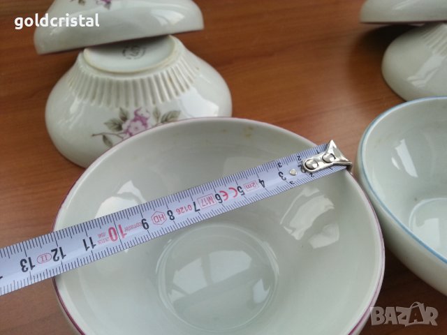 Стар български порцелан купички, снимка 3 - Антикварни и старинни предмети - 36982003