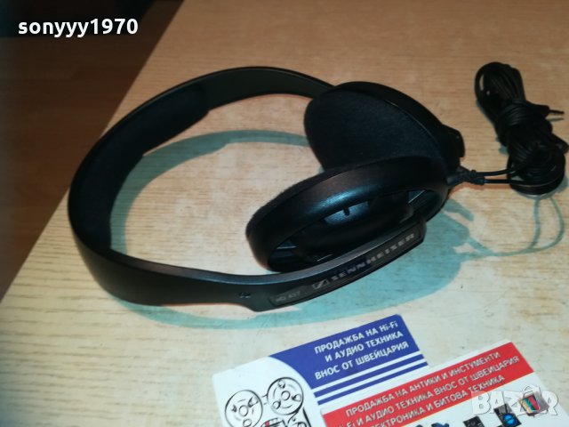 sennheiser hd 437-stereo headphones-внос switzerland, снимка 17 - Слушалки и портативни колонки - 30181589