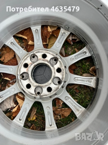 Mercedes Комплект Джанти с Гуми 215/60 R16, снимка 9 - Гуми и джанти - 52211012