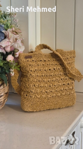 ръчно плетени чанти, снимка 17 - Чанти - 51996737