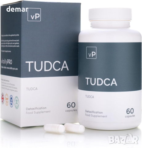 Добавка Vitality Pro TUDCA - 15 грама, 250 mg x 60 капсули