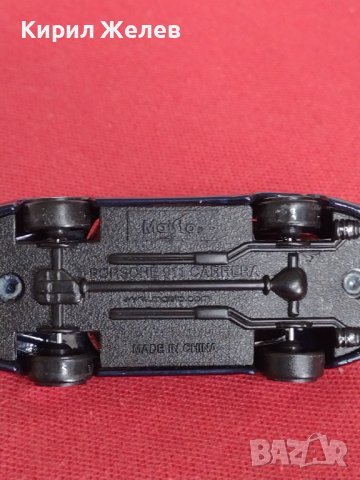 Метална количка PORSCHE 911 CARRERA MADE IN CHINA за КОЛЕКЦИЯ ДЕКОРАЦИЯ 37544, снимка 9 - Колекции - 40705490