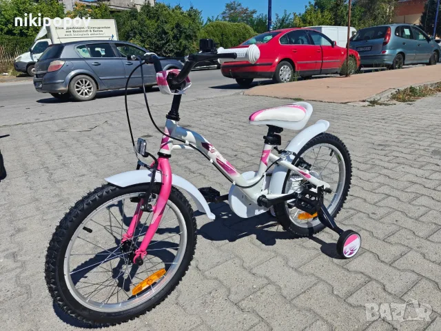 PA Детски велосипед 18" ALICE бял, снимка 7 - Велосипеди - 55985521