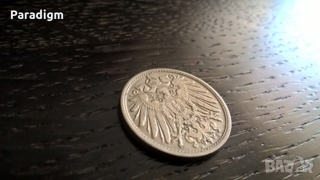 Райх монета - Германия - 10 пфенига | 1912г.; серия D, снимка 2 - Нумизматика и бонистика - 30948577